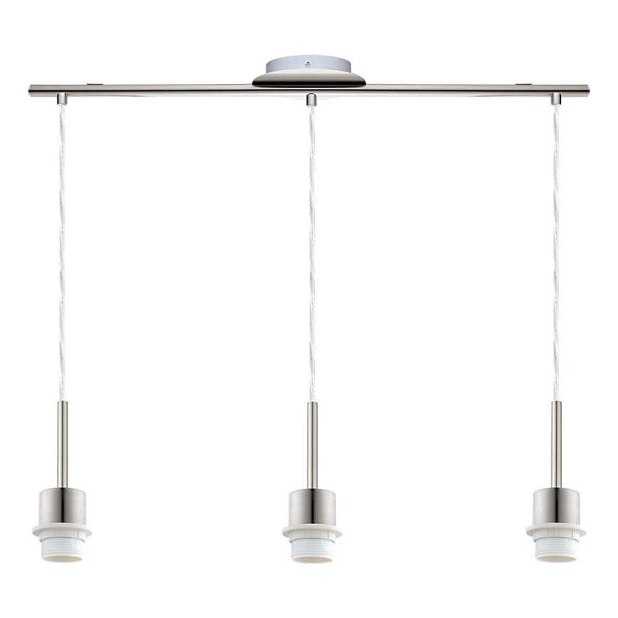 Brilagi - LED lestenec na vrvici NUBILA 3xE27/60W/230V bela