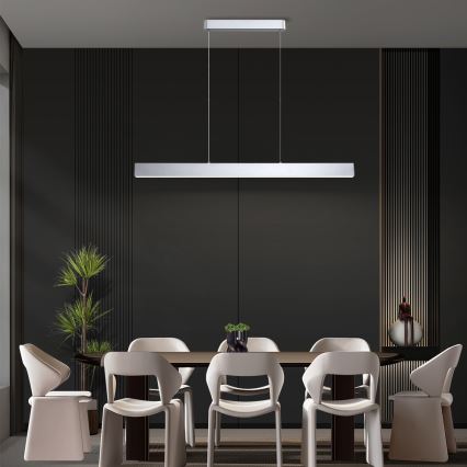Brilagi - LED Lestenec na vrvici SLEEKLINE LED/40W/230V 3000/4500/6000K srebrna