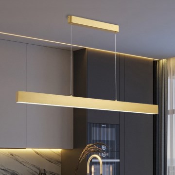 Brilagi - LED Lestenec na vrvici SLEEKLINE LED/40W/230V 3000/4500/6000K zlata
