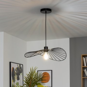 Brilagi - LED lestenec na žici CERIA WIRE 1xE27/40W/230V 40x56 cm črna