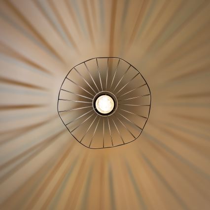 Brilagi - LED lestenec na žici CERIA WIRE 1xE27/40W/230V premer 40 cm črna