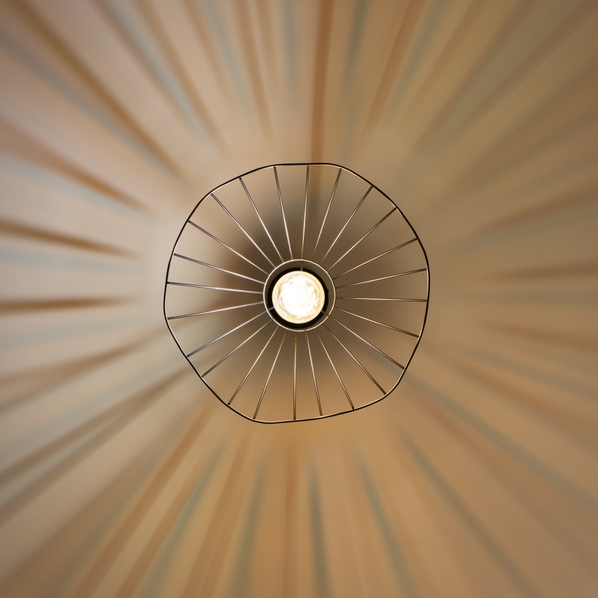 Brilagi - LED lestenec na žici CERIA WIRE 1xE27/40W/230V premer 40 cm črna