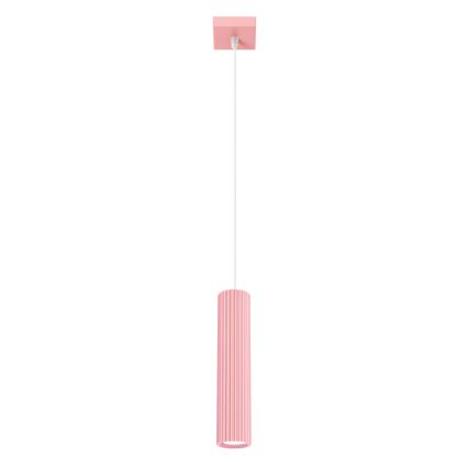 Brilagi - LED lestenec na žici CRESTO 1xGU10/10W/230V rožnat