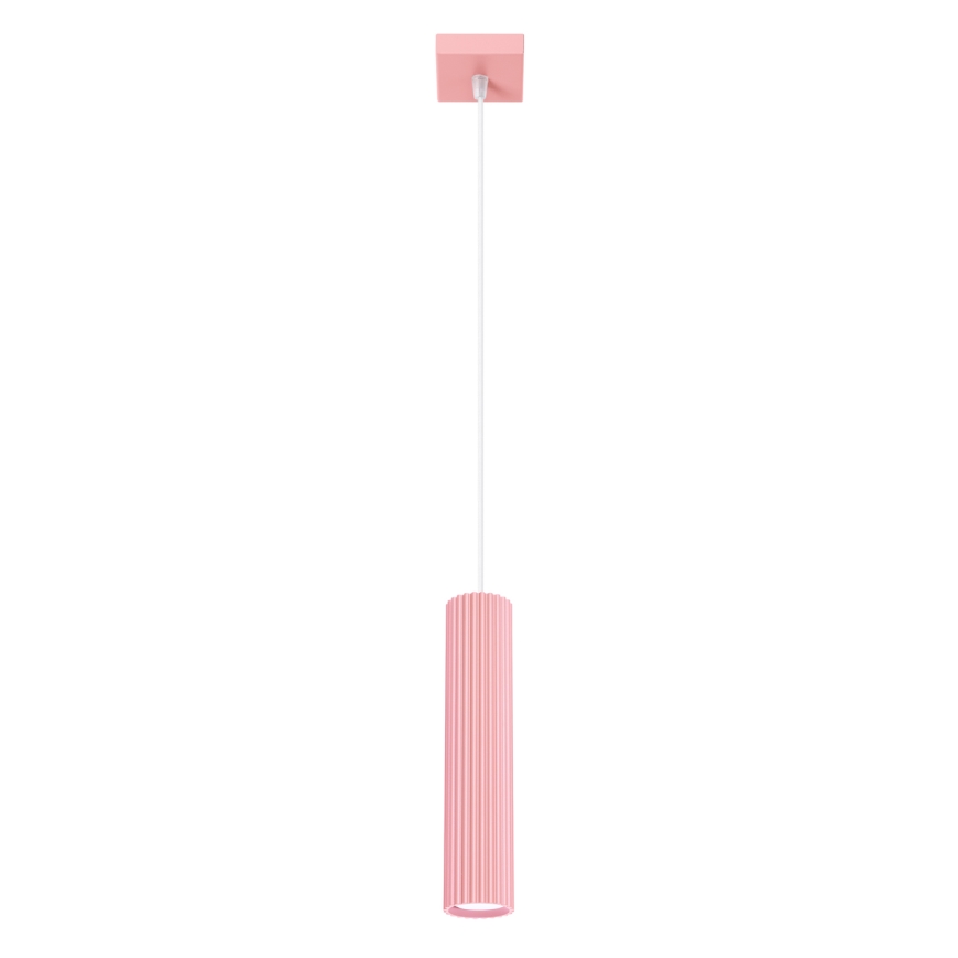 Brilagi - LED lestenec na žici CRESTO 1xGU10/10W/230V rožnat