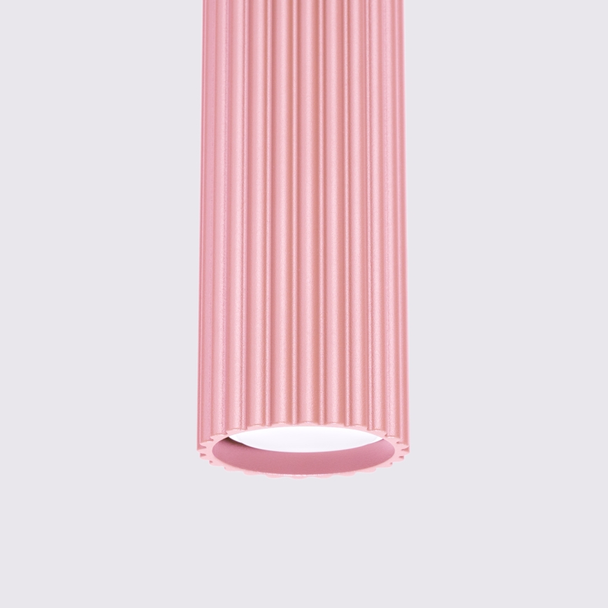 Brilagi - LED lestenec na žici CRESTO 1xGU10/10W/230V rožnat