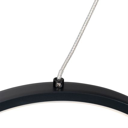 Brilagi - LED lestenec na žici ECHO LED/60W/230V 4000K 100 cm črna