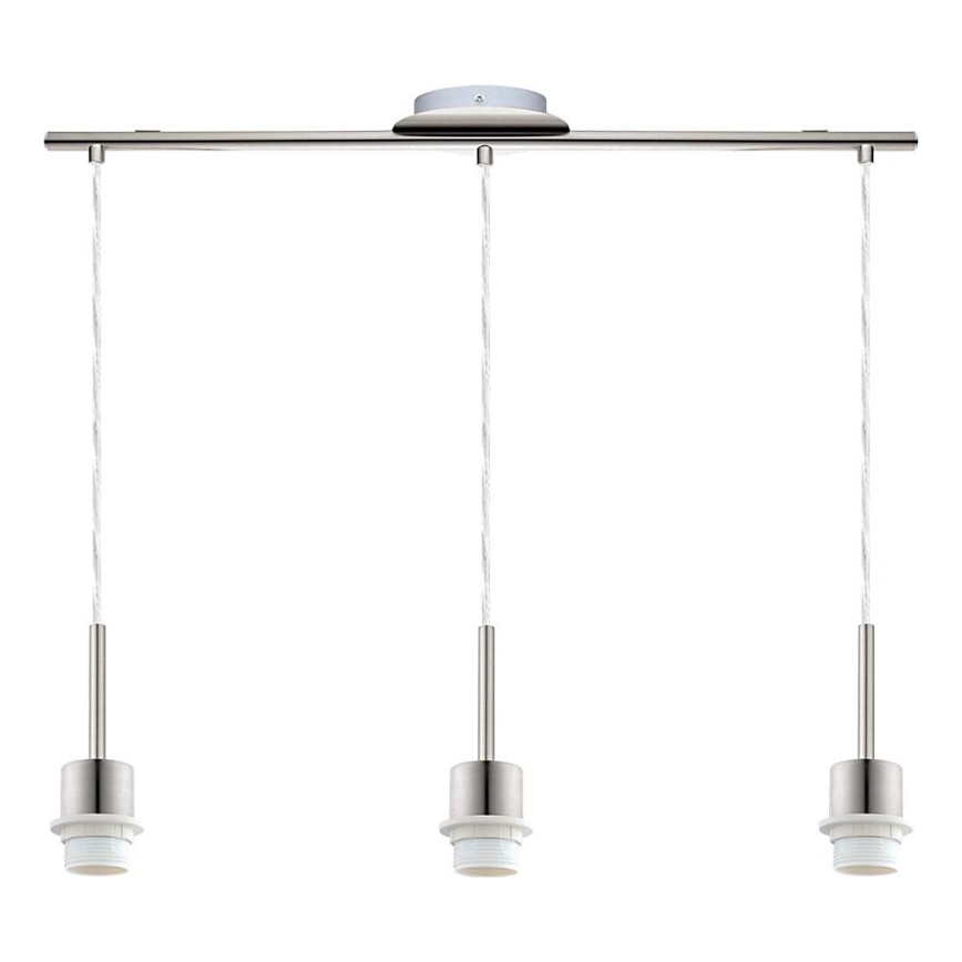 Brilagi - LED lestenec na žici NUBILA 3xE27/60W/230V črna