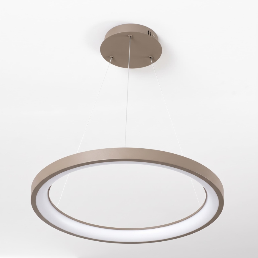 BRILAGI - LED zatemljiv lestenec na kablu FALCON SLIM LED/42W/230V 3000-6500K premer 50 cm bež + daljinski upravljalnik