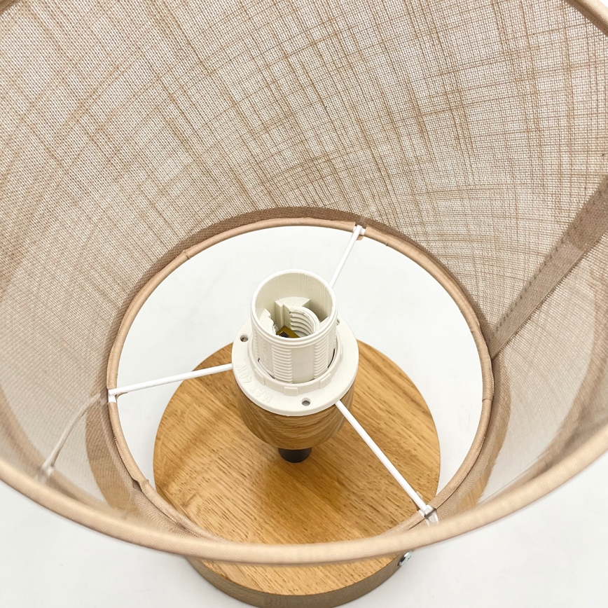 Brilagi - LED  Nadgradni lestenec ANTHONY 1xE14/60W/230V hrast/bež
