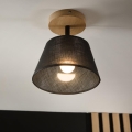 Brilagi - LED  Nadgradni lestenec ANTHONY 1xE14/60W/230V hrast/črna