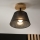 Brilagi - LED  Nadgradni lestenec ANTHONY 1xE14/60W/230V hrast/črna