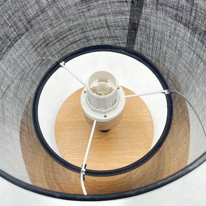 Brilagi - LED  Nadgradni lestenec ANTHONY 1xE14/60W/230V hrast/črna
