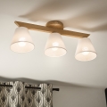 Brilagi - LED  Nadgradni lestenec ANTHONY 3xE14/40W/230V hrast/bela
