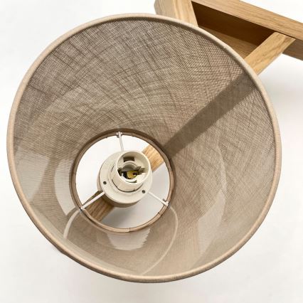 Brilagi - LED  Nadgradni lestenec ANTHONY 3xE14/40W/230V hrast/bež