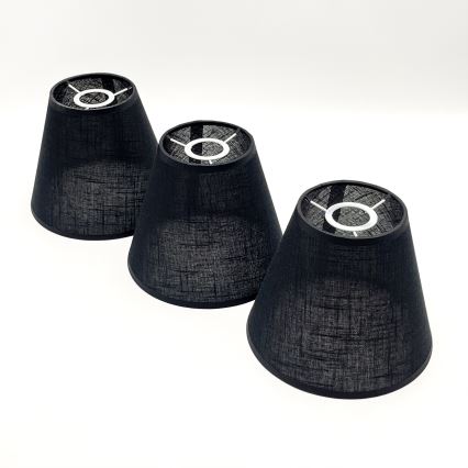 Brilagi - LED  Nadgradni lestenec ANTHONY 3xE14/40W/230V hrast/črna