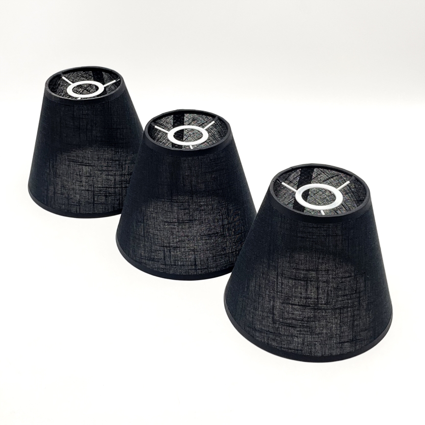 Brilagi - LED  Nadgradni lestenec ANTHONY 3xE14/40W/230V hrast/črna