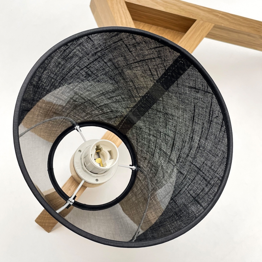 Brilagi - LED  Nadgradni lestenec ANTHONY 3xE14/40W/230V hrast/črna