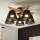 Brilagi - LED  Nadgradni lestenec ANTHONY 5xE14/40W/230V hrast/črna