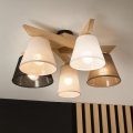 Brilagi - LED  Nadgradni lestenec ANTHONY 5xE14/40W/230V hrast
