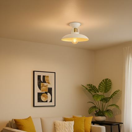 Brilagi - LED Nadgradni lestenec FLAMENGO 1xE27/60W/230V bela