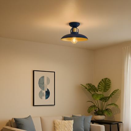 Brilagi - LED Nadgradni lestenec FLAMENGO 1xE27/60W/230V modra