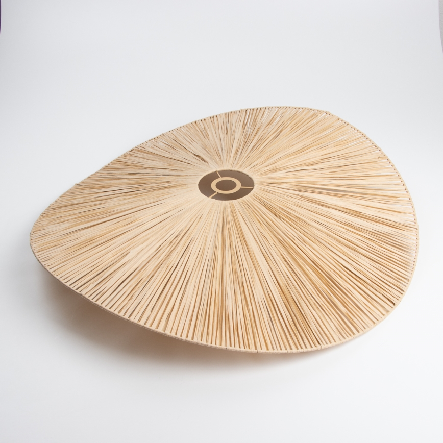 Brilagi - LED nadometna stropna svetilka CERIA BOHO 1xE27/40W/230V premer 80 cm rafija/hrast