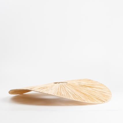 Brilagi - LED nadometna stropna svetilka CERIA BOHO 1xE27/40W/230V premer 80 cm rafija/hrast
