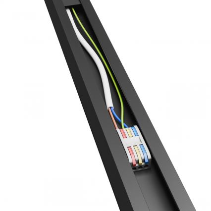 Brilagi - LED stropna nadometna svetilka FULLDAY LED/20/30/40W/230V 2700/4000/6000K 120 cm UGR19 črna