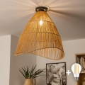 BRILAGI - LED nadometni lestenec CERIA BOHO 1xE27/40W/230V, Ø 50 cm, rjava