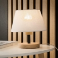 Brilagi - LED Namizna svetilka ANTHONY 1xE27/60W/230V hrast/bela