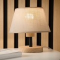 Brilagi - LED Namizna svetilka ANTHONY 1xE27/60W/230V hrast/bež