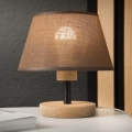 Brilagi - LED Namizna svetilka ANTHONY 1xE27/60W/230V hrast/rjava