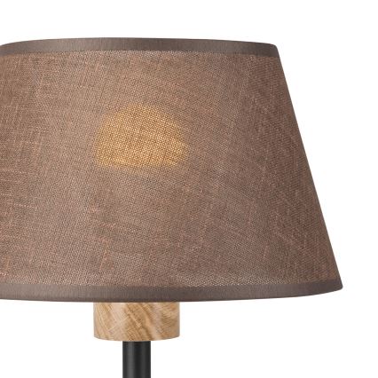 Brilagi - LED Namizna svetilka ANTHONY 1xE27/60W/230V hrast/rjava