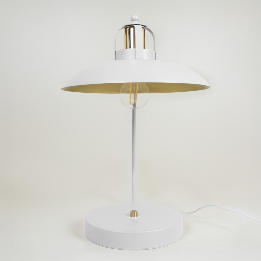 Brilagi - LED Namizna svetilka FLAMENGO 1xE27/60W/230V bela