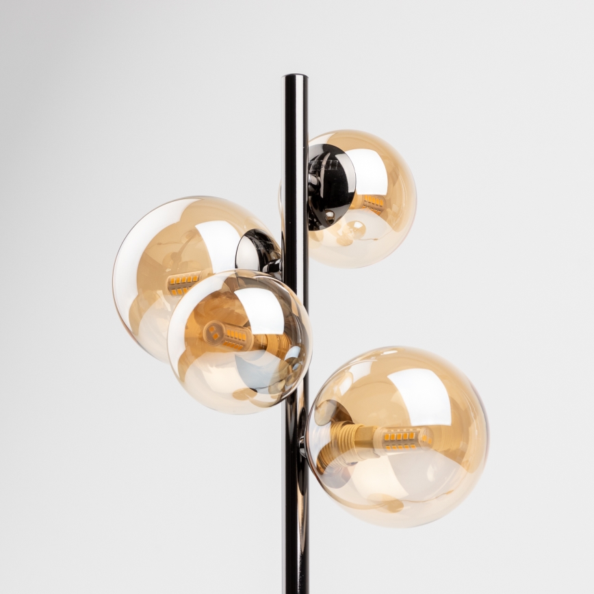 Brilagi - LED namizna svetilka MILLA 4xG9/3W/230V črn krom/zlata