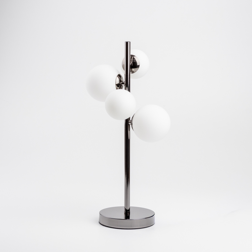 Brilagi - LED namizna svetilka MILLA 4xG9/3W/230V črni krom/bela