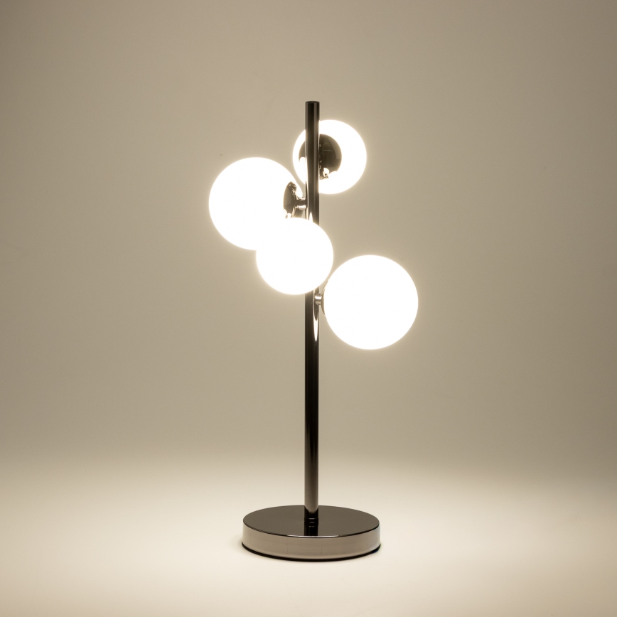 Brilagi - LED Namizna svetilka MILLA 4xG9/3W/230V sijajni krom/bela