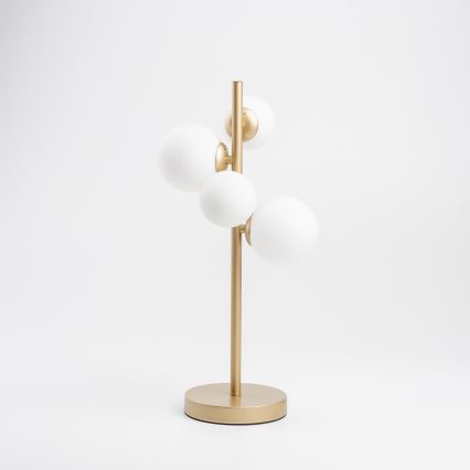 Brilagi - LED Namizna svetilka MILLA 4xG9/3W/230V zlata/bela