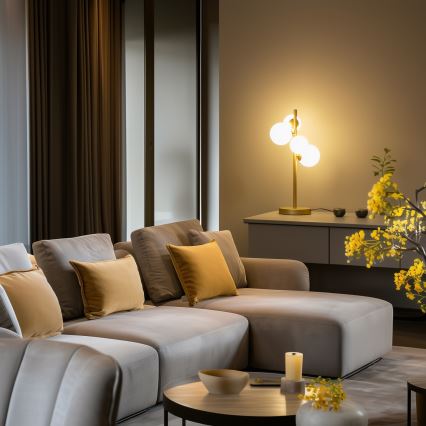 Brilagi - LED Namizna svetilka MILLA 4xG9/3W/230V zlata/bela