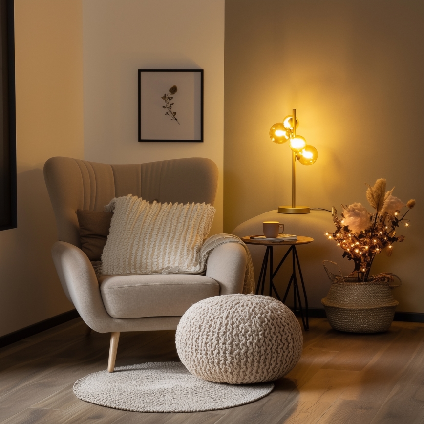 Brilagi - LED Namizna svetilka MILLA 4xG9/3W/230V zlata