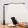 Brilagi - LED namizna svetilka na dotik z nastavljivo svetlostjo in USB priključki VARIO LED/7W/230V 3000-6500K CRI 96 črna