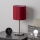 Brilagi - LED namizna svetilka NUBILA 1xE27/60W/230V pompejska rdeča