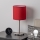Brilagi - LED namizna svetilka NUBILA 1xE27/60W/230V rdeča