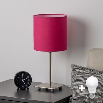 Brilagi - LED namizna svetilka NUBILA 1xE27/60W/230V rožnata