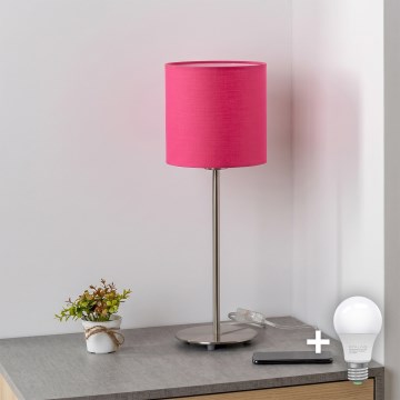 Brilagi - LED namizna svetilka NUBILA 1xE27/60W/230V rožnata