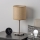 Brilagi - LED namizna svetilka NUBILA 1xE27/60W/230V svetlo rjava