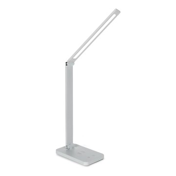 Brilagi - LED nastavljiva namizna svetilka na dotik z brezžičnim polnjenjem QI MODO CHARGE LED/7W/5V 3000/4000/6000K bela
