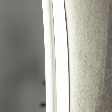 Brilagi - LED kopalniško ogrevano ogledalo CLARA PRO LED/19W/230V Ø 60 cm IP44 CRI 90 z možnostjo zatemnitve + CCT