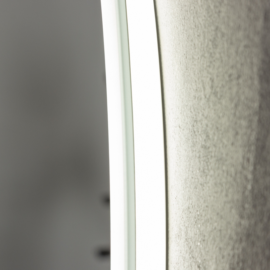 Brilagi - LED kopalniško ogrevano ogledalo CLARA PRO LED/19W/230V Ø 60 cm IP44 CRI 90 z možnostjo zatemnitve + CCT