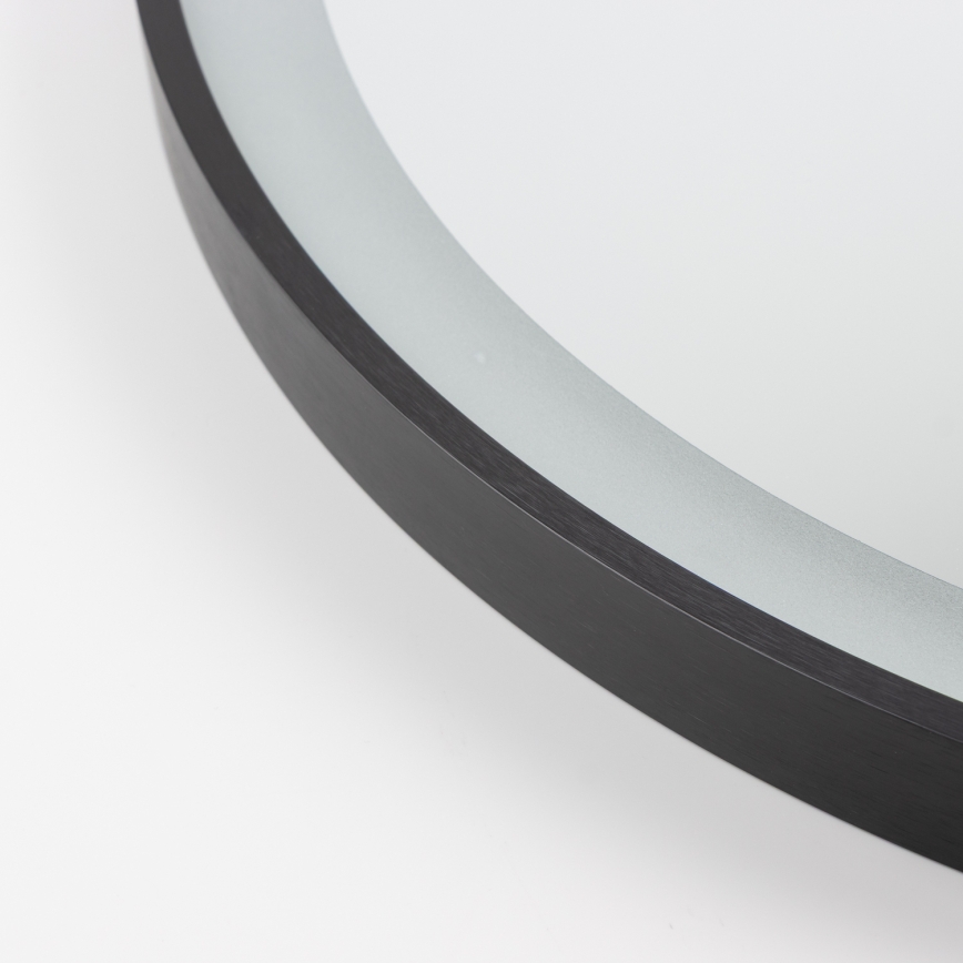 Brilagi - LED kopalniško ogledalo ASTI LED/19W/230V Ø 60 cm črno IP44 CRI 90 zatemnljivo + CCT